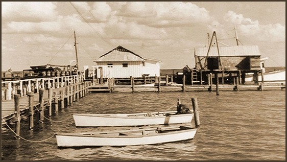 Fish house dock