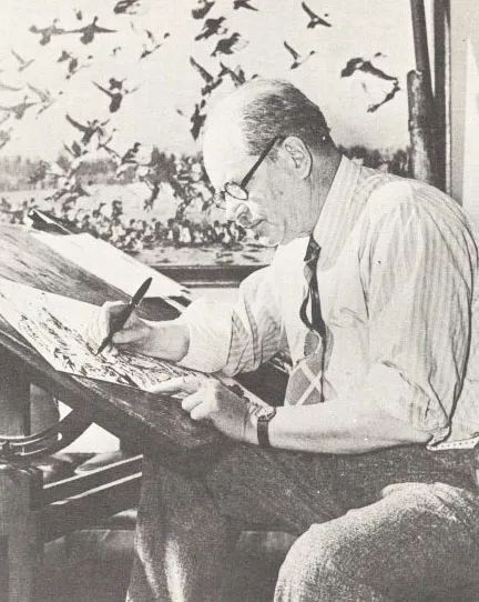Political cartoonist, conservationist and two-time Pulitzer Prize recipient Jay Norwood Darling